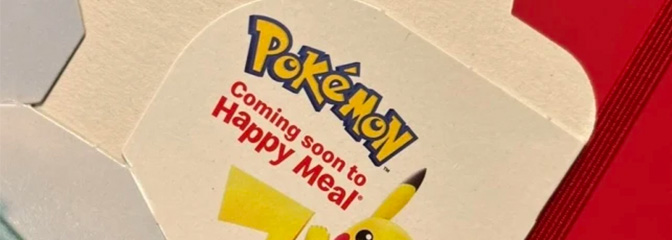 McDonalds Pokemon Happy Meal 2022